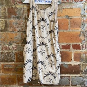 Gap linen floral dress